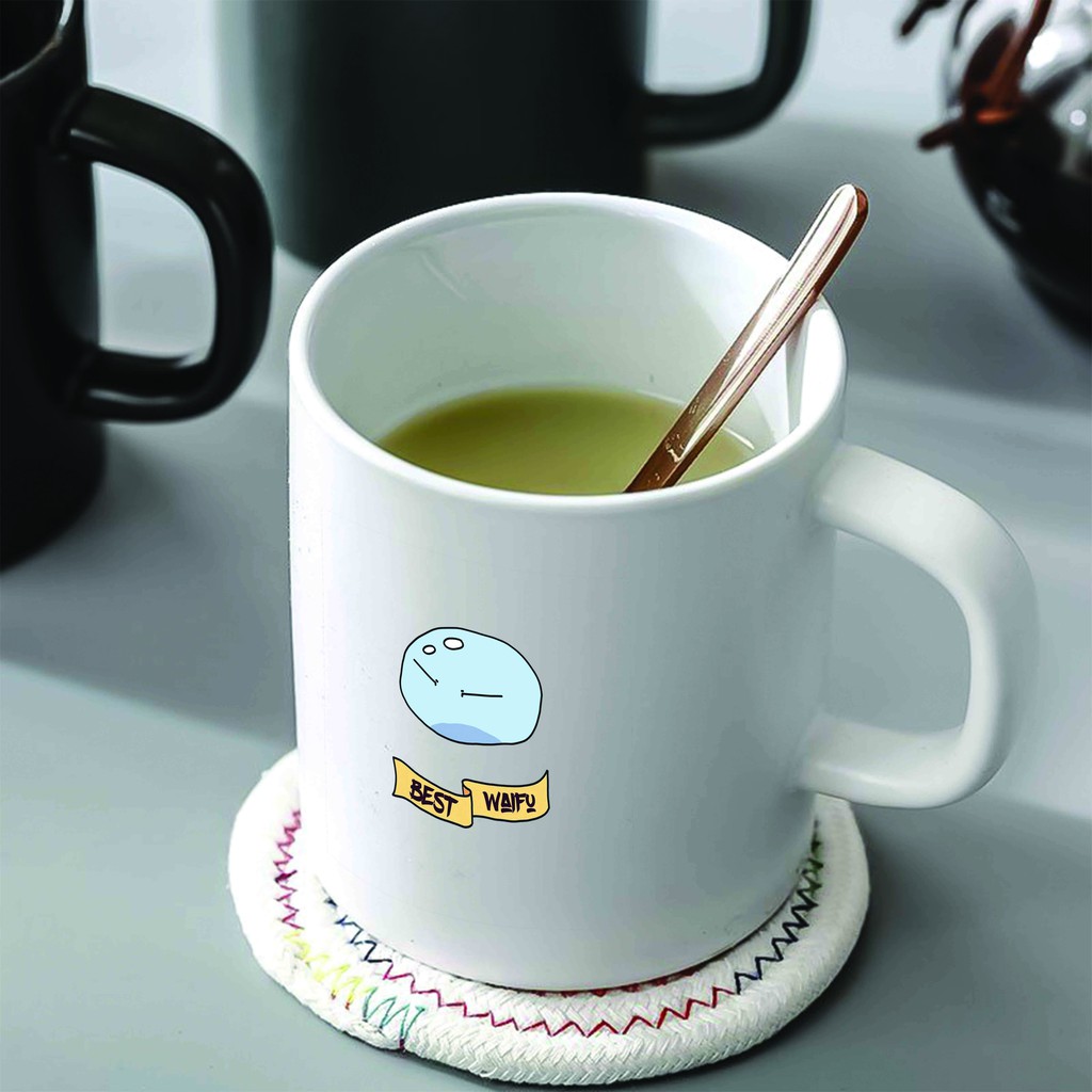 Ly cốc sứ in hình Tensei-shitara Slime datta Ken Chuyển Sinh Thành Slime anime chibi dễ thương xinh xắn