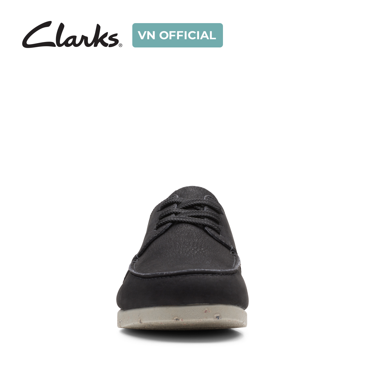 Giày Sneaker Da Nubuck Nam Clarks - ShacreLite Low