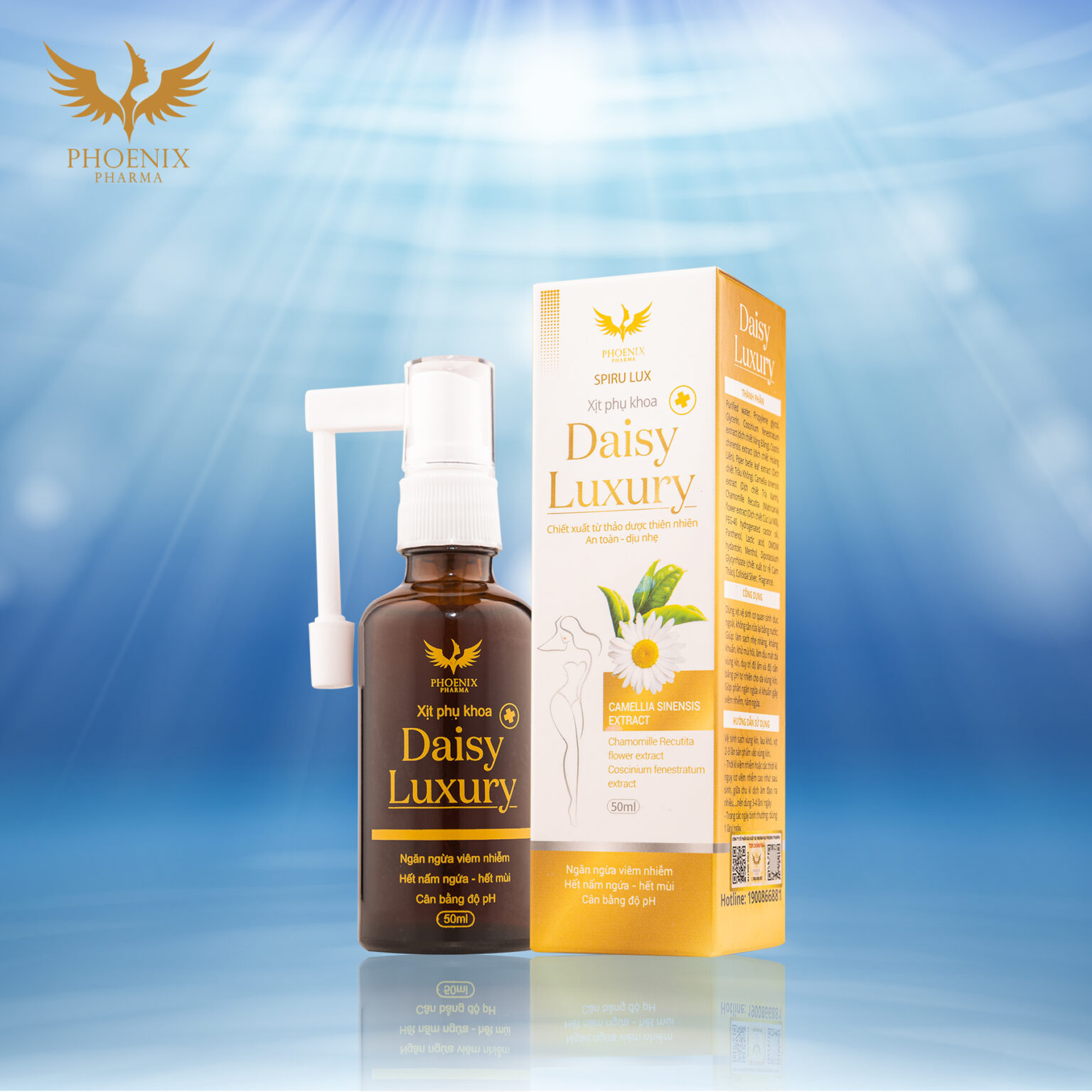 Xịt Phụ Khoa Daisy Luxury 50ml