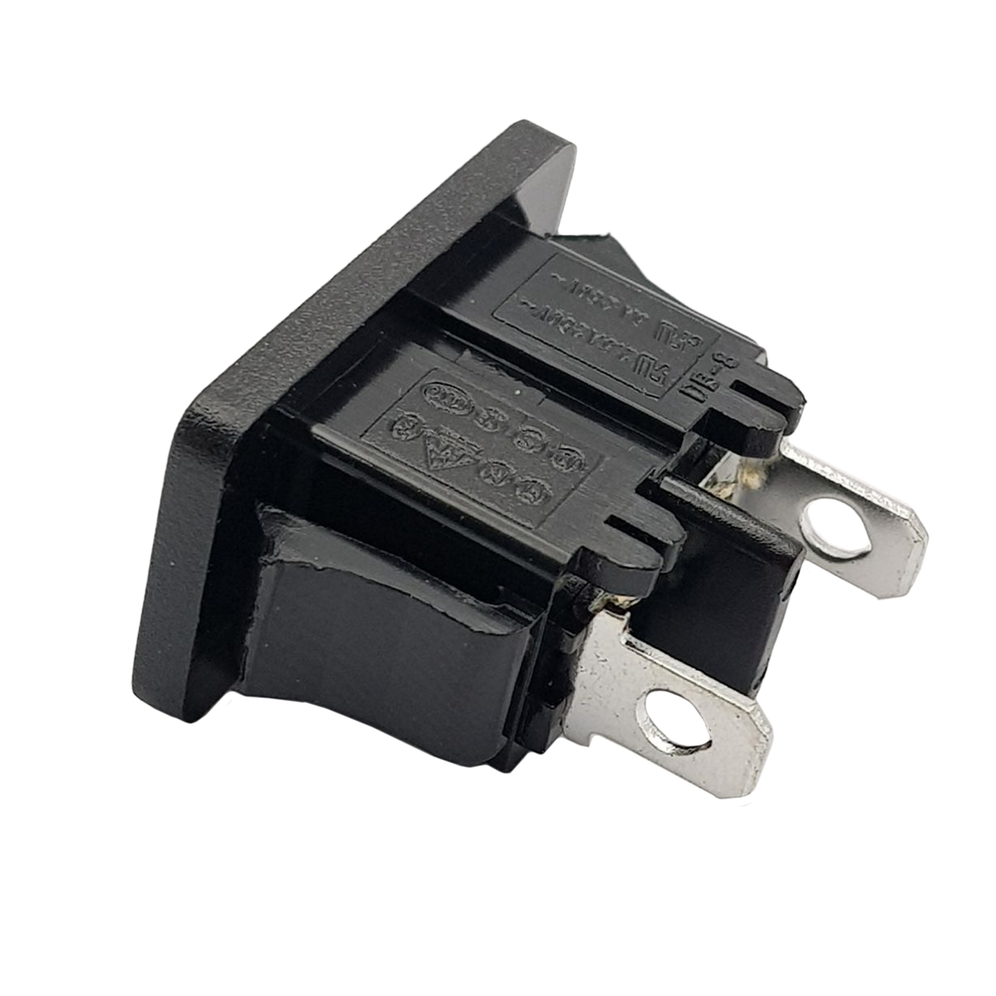 Ổ cắm nguồn số 8 gắn hộp