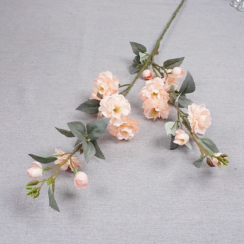 Hoa Trà dài 90cm, Hoa Đào Nhật loại đẹp 024
