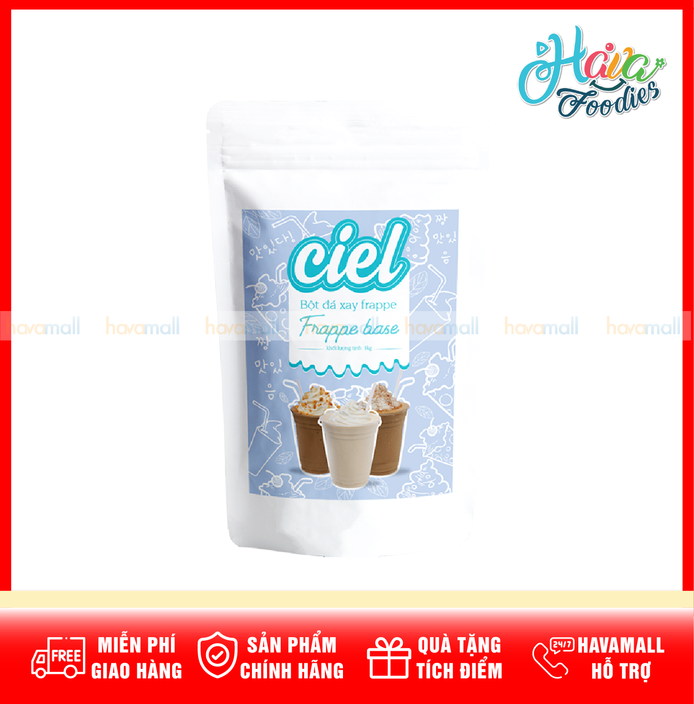 Bột Đá Xay Frappe Ciel 200g