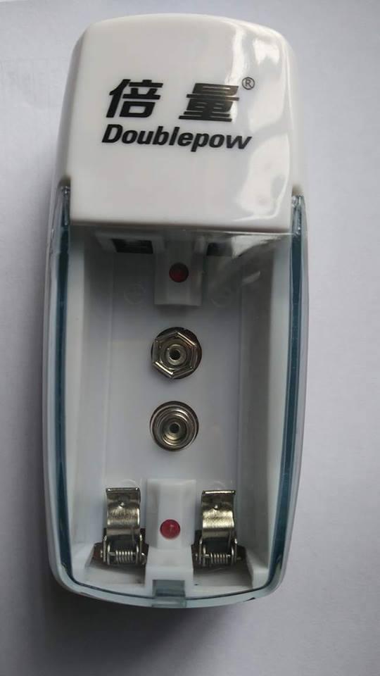 Bộ Sạc Pin đa năng Doublepow DP-D01 (sạc pin 9V, pin tiểu AA, pin đũa AAA )