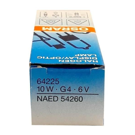 64225 6V 10W G4 OSRAM