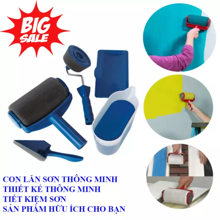 Chổi lăn sơn