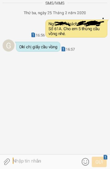 bịch 10 gói giấy ăn cầu vồng My Lan