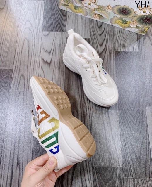 Giày thể thao sneakers nữ GC nhũ mới chất !