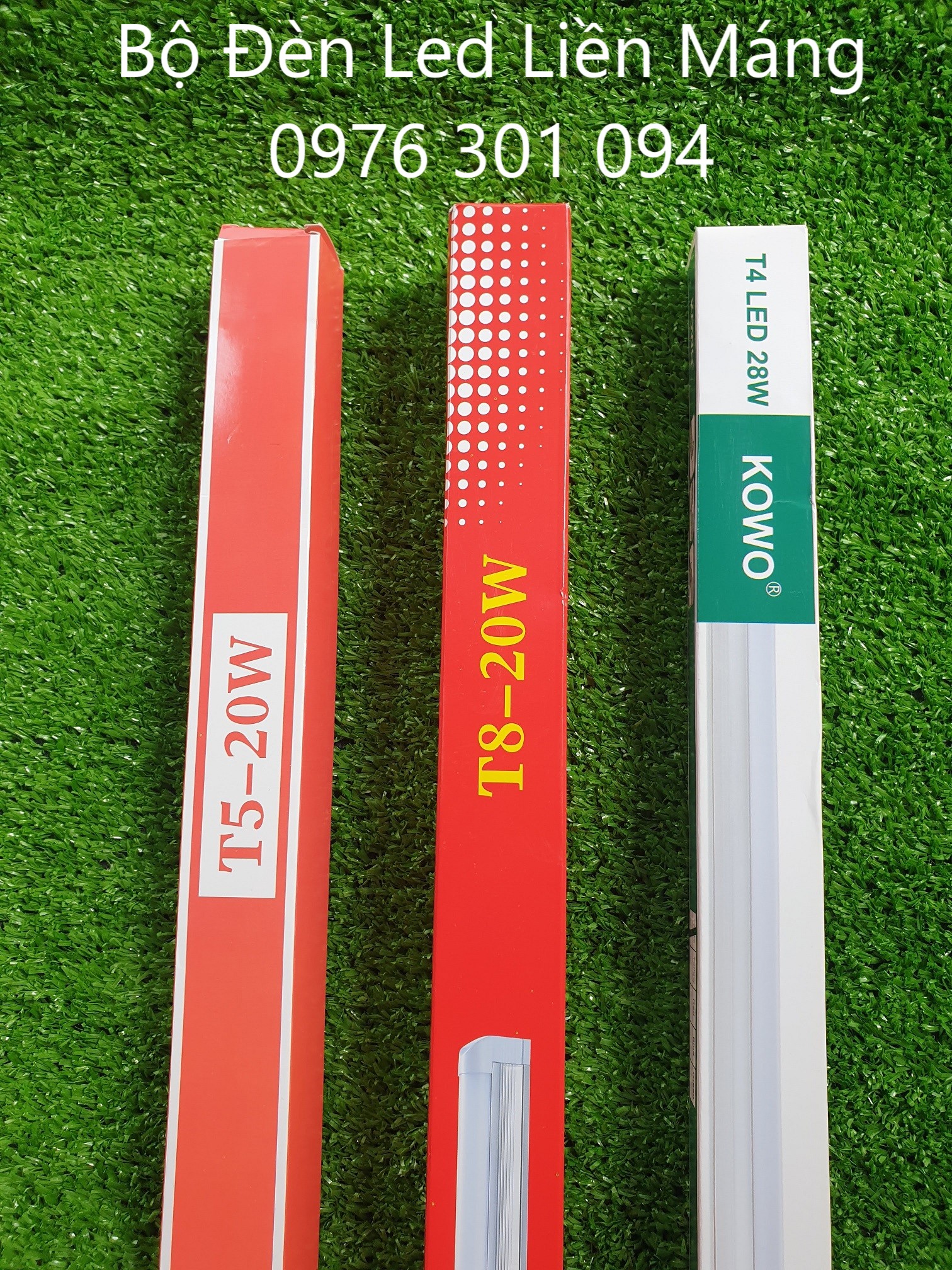 [COMBO 2] Bộ Đèn Led Liền Máng 1m2 - 20w [T4 - T5 - T8]