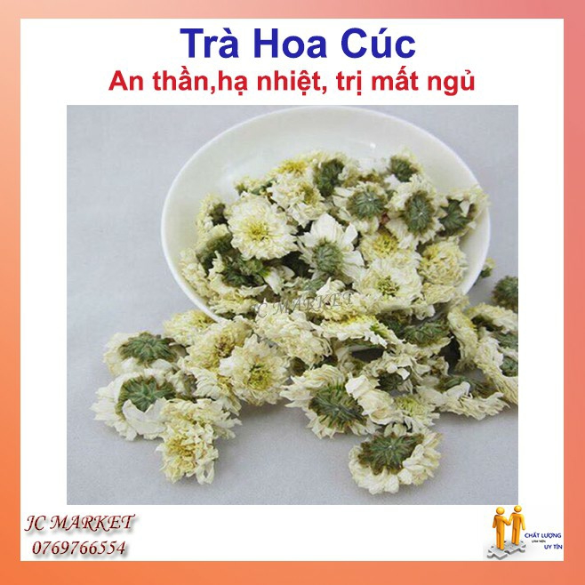 [HCM]100 gram Trà Hoa Cúc Trắng