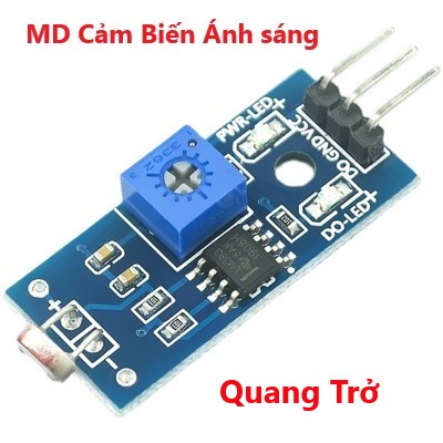 Mạch Module Cảm Biến Ánh Sáng Bằng Quang Trở
