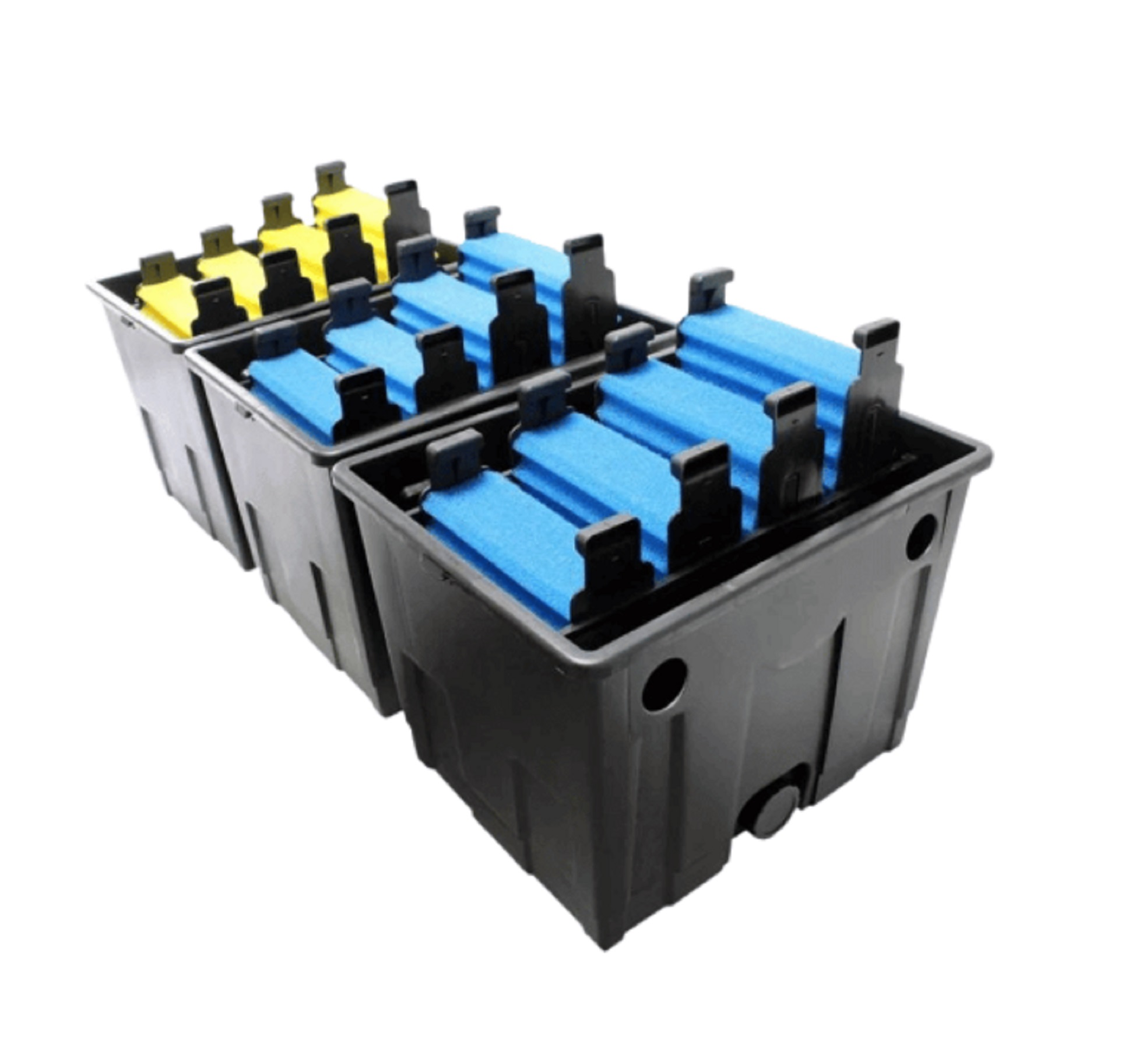 [HCM]Thùng lọc hồ cá koi 3 ngăn CBF350C