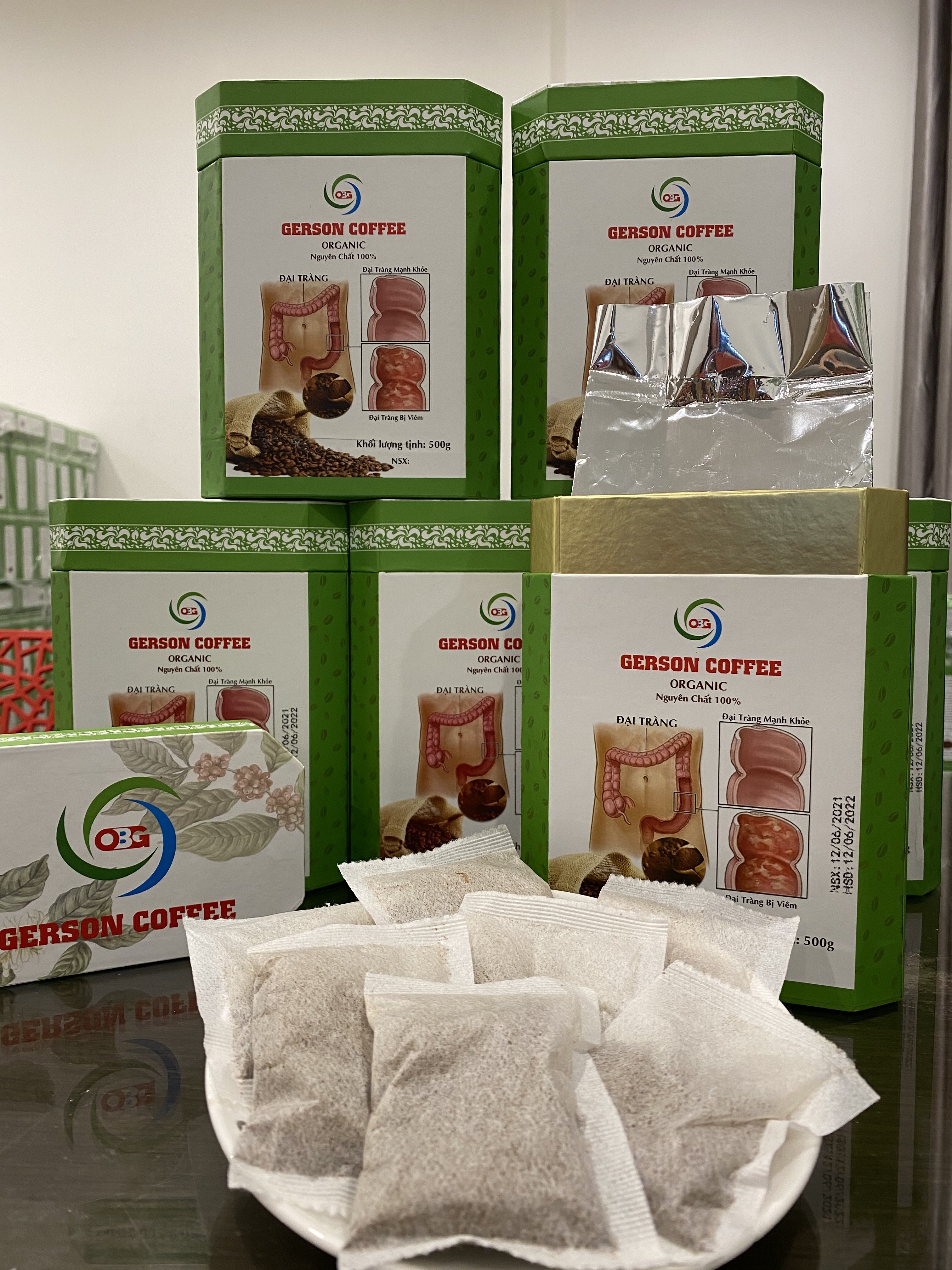 Cà phê hữu cơ thải độc đại tràng Dạng Hòa Tan Gerson Coffee
