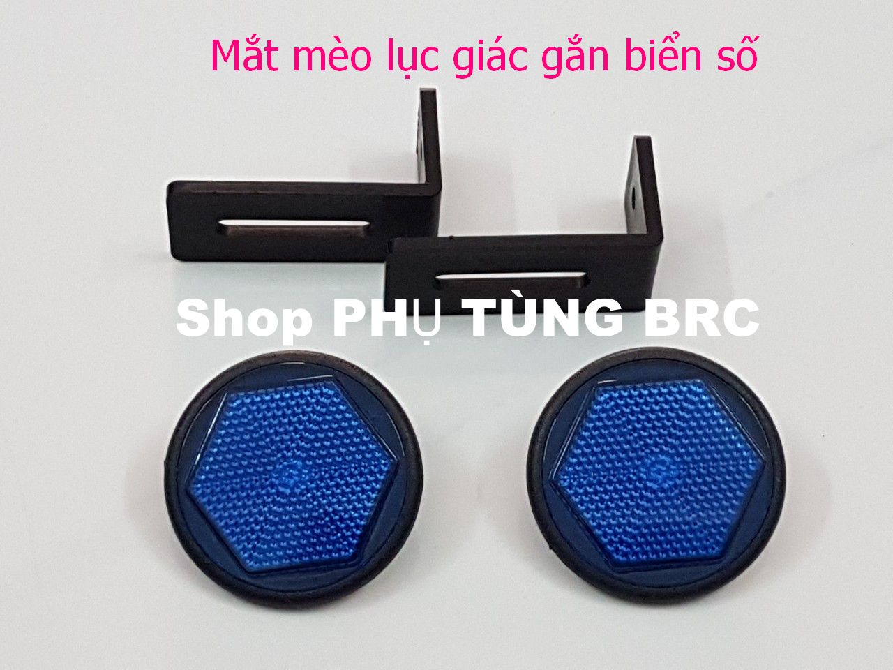 Mắt mèo lục giác gắn biển số