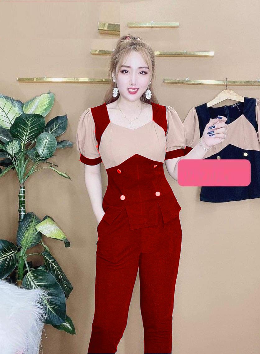 Set đồ bộ nữ thời trang thun cát hàn