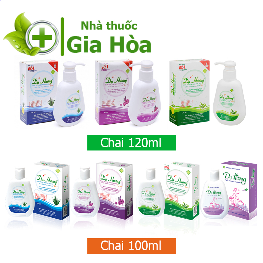 [HCM] Dung dịch vệ sinh phụ nữ Dạ Hương (CHÍNH HÃNG - Dược phẩm Hoa Linh)
