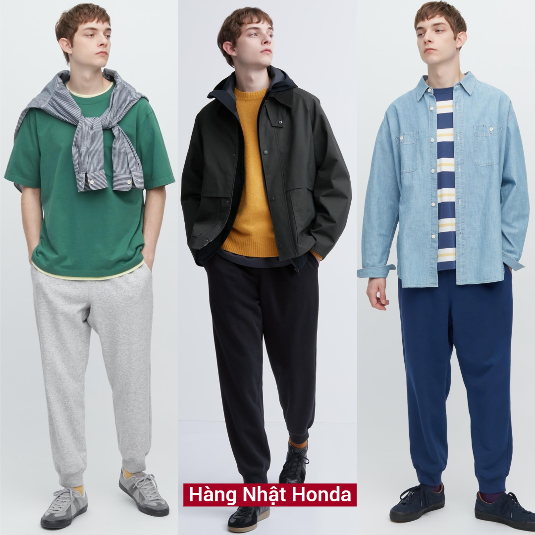 [Auth Uniqlo] Quần Nỉ Bo Gấu Nam - Tag Nhật