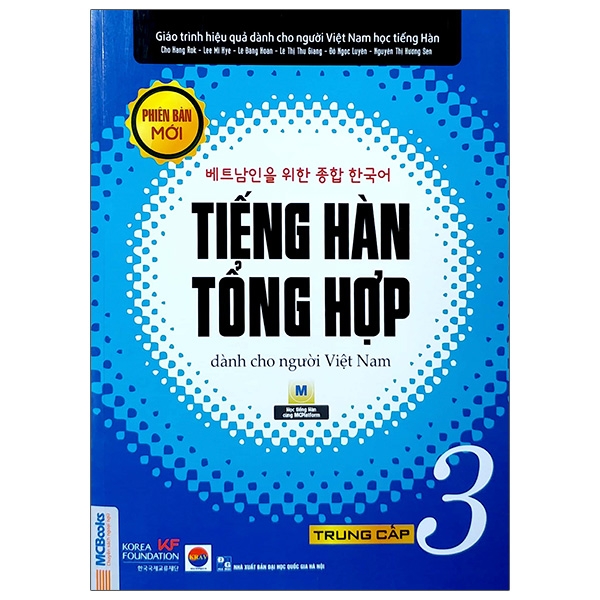 Fahasa - Tiếng Hàn Tổng Hợp Dành Cho Người Việt Nam - Trung Cấp 3 - Bản Đen Trắng (Phiên Bản Mới)
