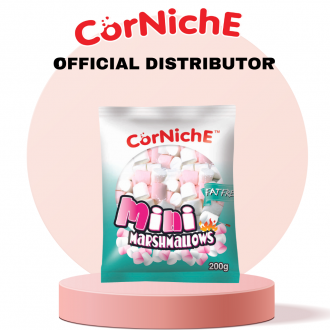 Kẹo xốp Marshmallows (trắng + hồng) 200g