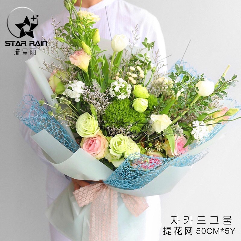 Cuộn lưới nhện- cuộn lưới sợi bó hoa cao cấp