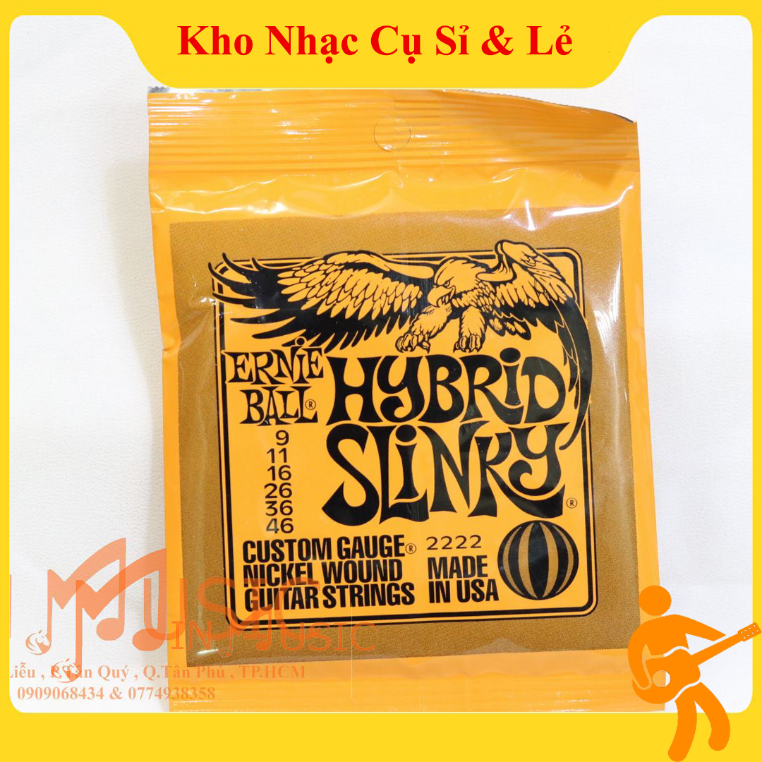 Dây Đàn Guitar Điện Ernie Ball 2222