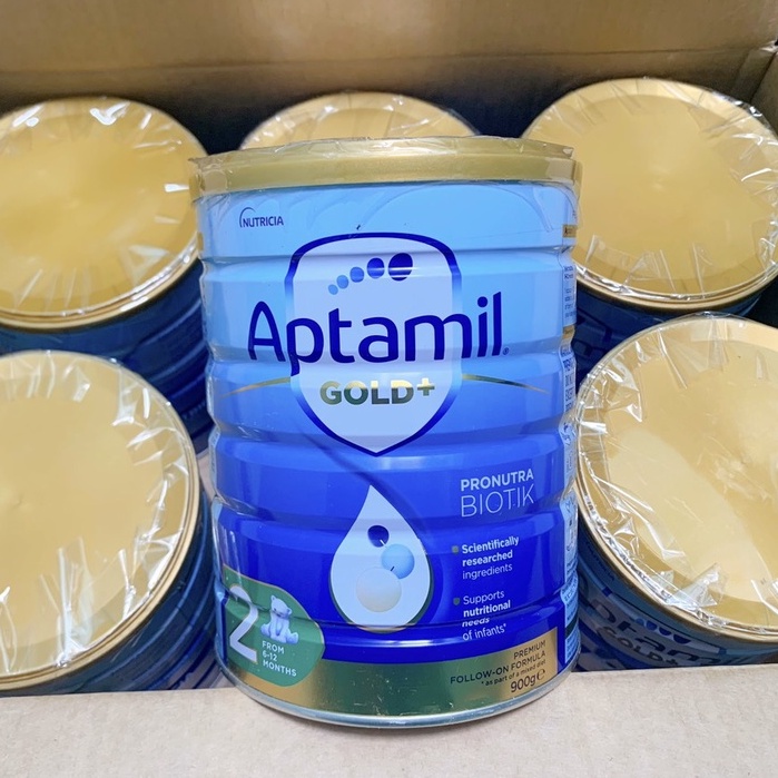 Sữa Aptamil Gold Úc Số 1, 2, 3, 4 900G