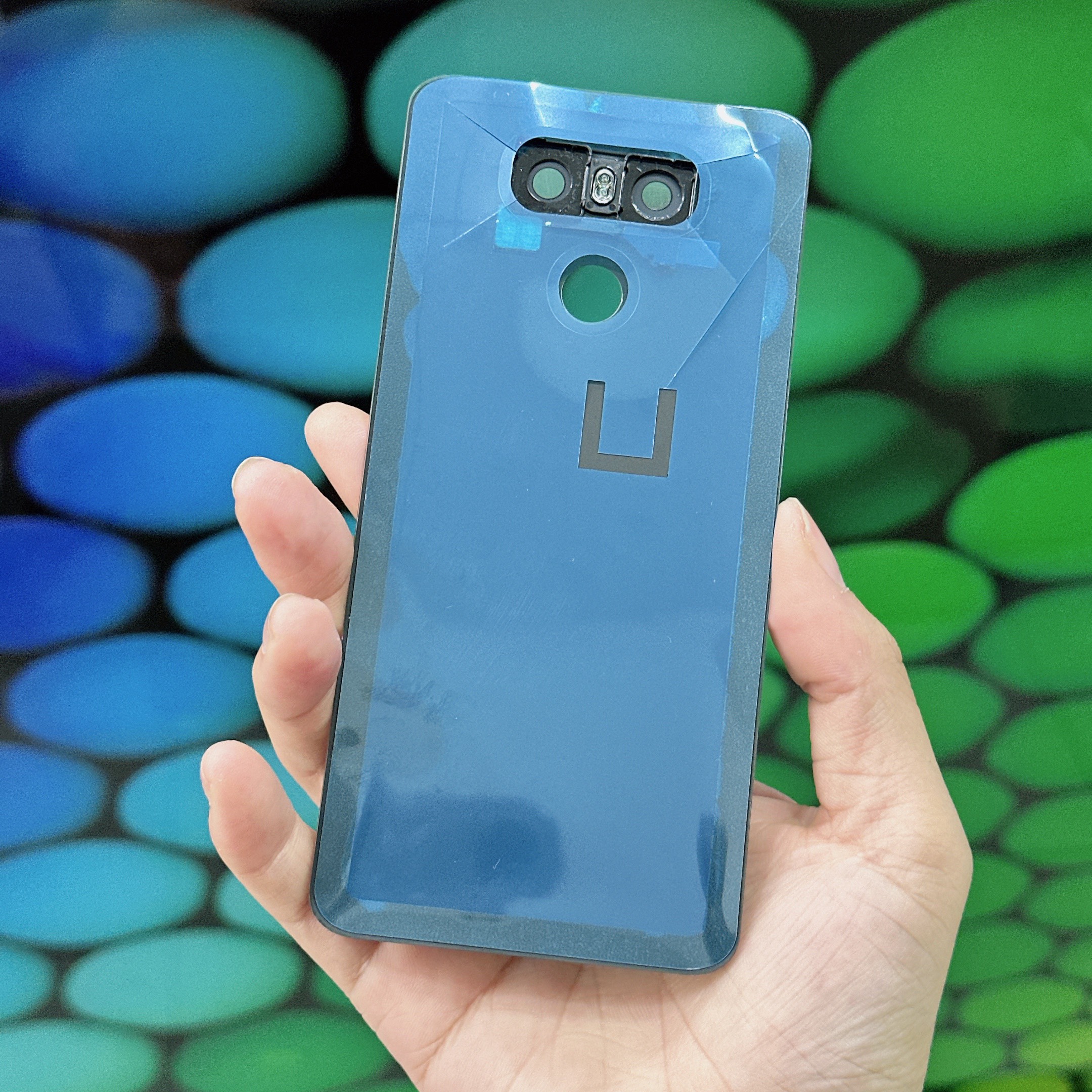 Nắp lưng liền kính camera LG G6 zin