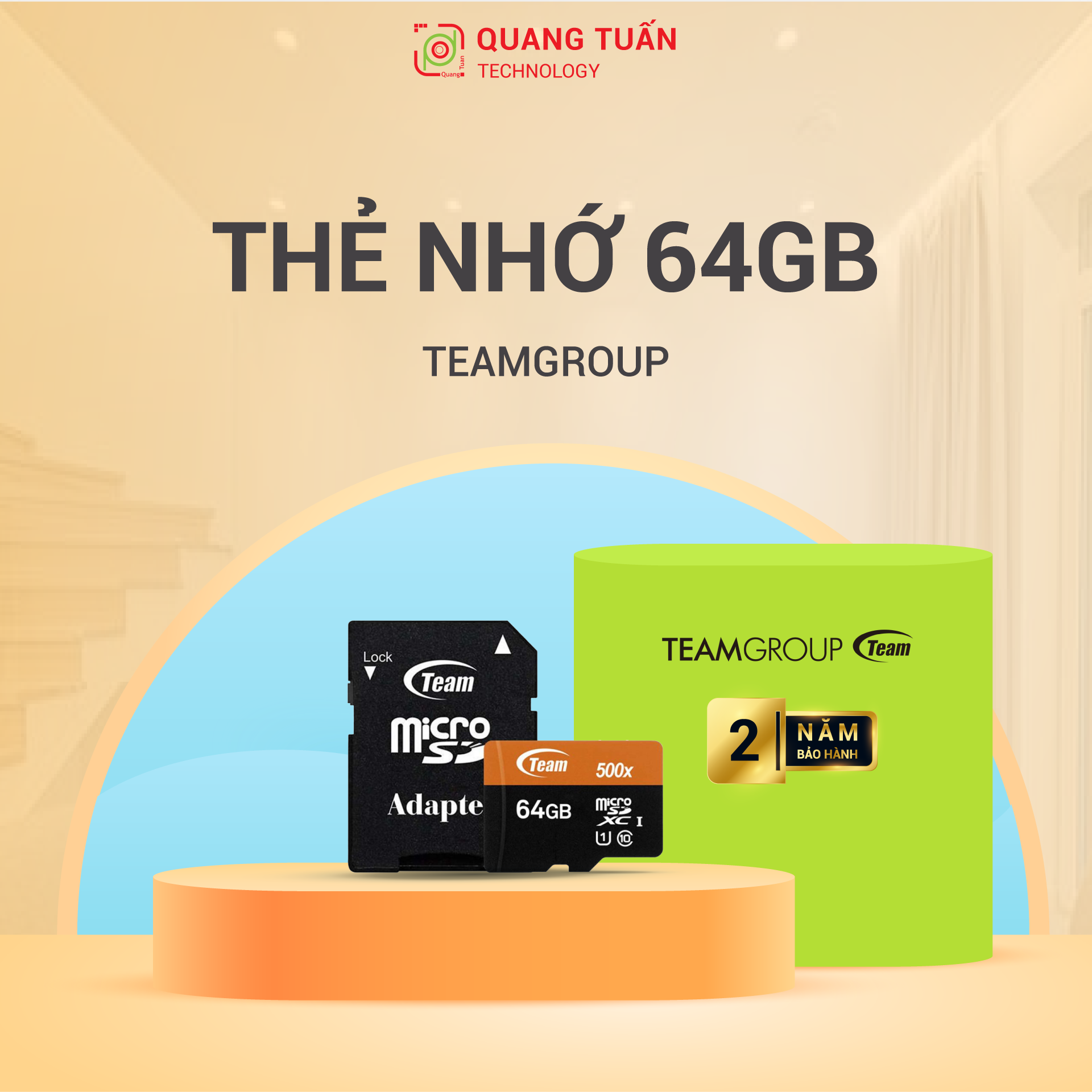 Thẻ nhớ Micro SD TeamGroup - Dòng thẻ Micro SD - HC U1 CLASS 10