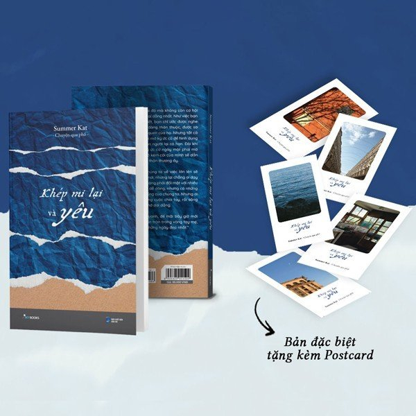 Fahasa - khép mi lại và yêu - tặng kèm 5 postcard