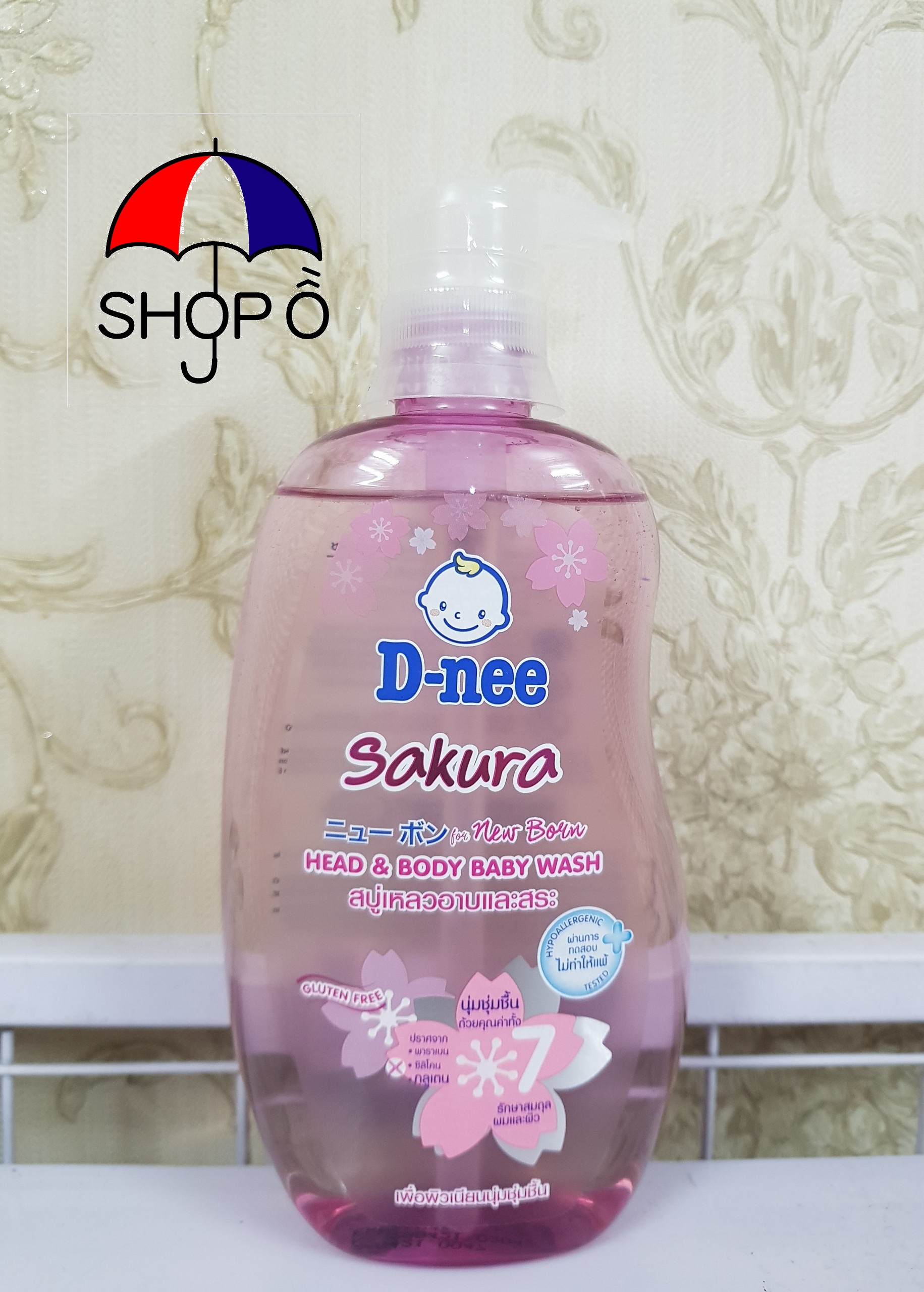 [HCM]Sữa tắm gội toàn thân cho bé Dnee 380ml