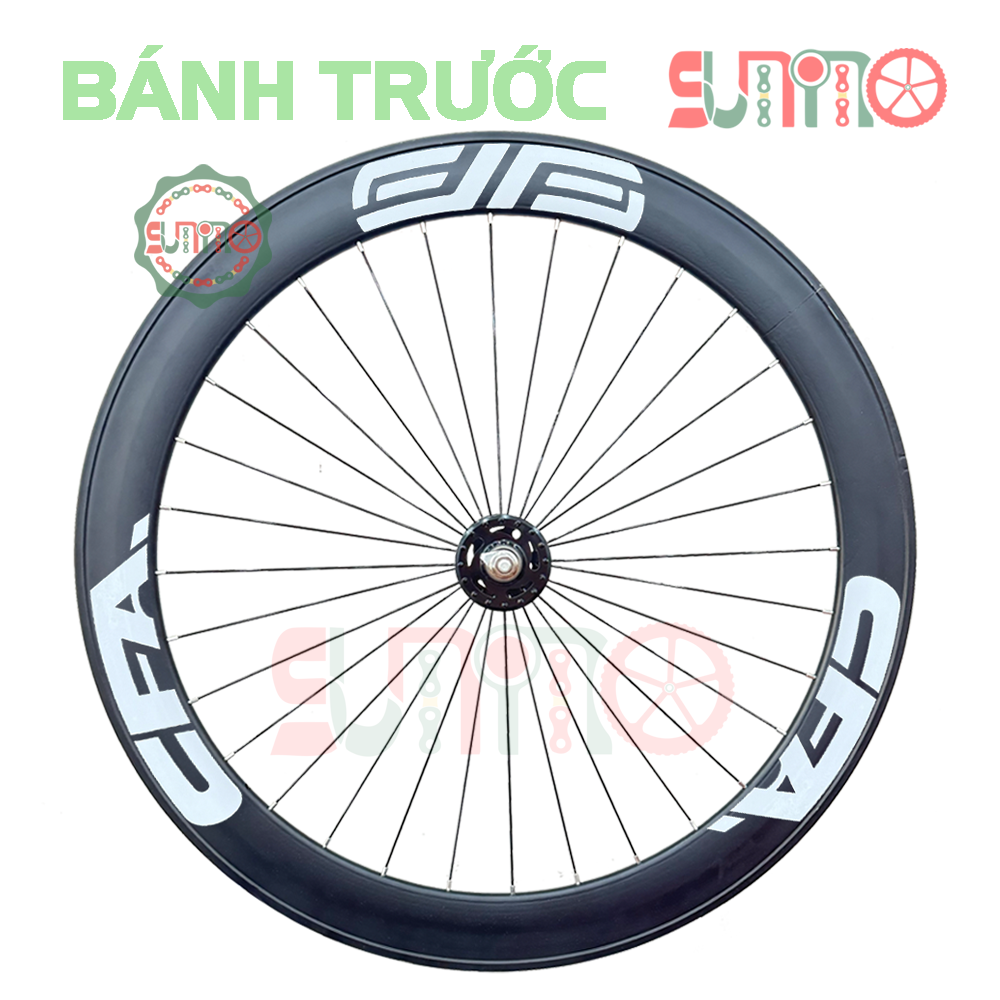 Vành bộ 6cm fixed gear hub LEGEND bạc đạn kèm tem vành
