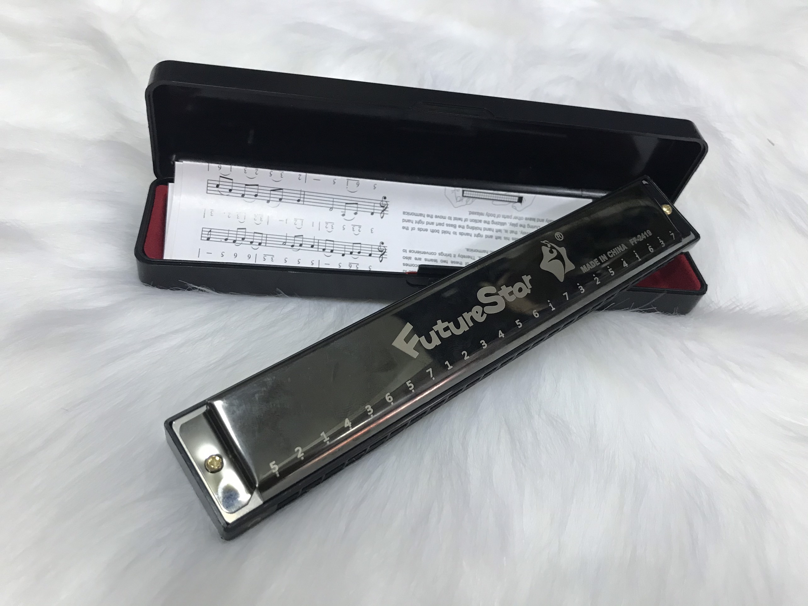 (HCM) Kèn Harmonica 24 Lỗ tặng kèm hộp đựng cao cấp