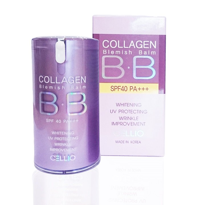 Kem nền bb cream cellio collagen blemish balm spf40 40ml