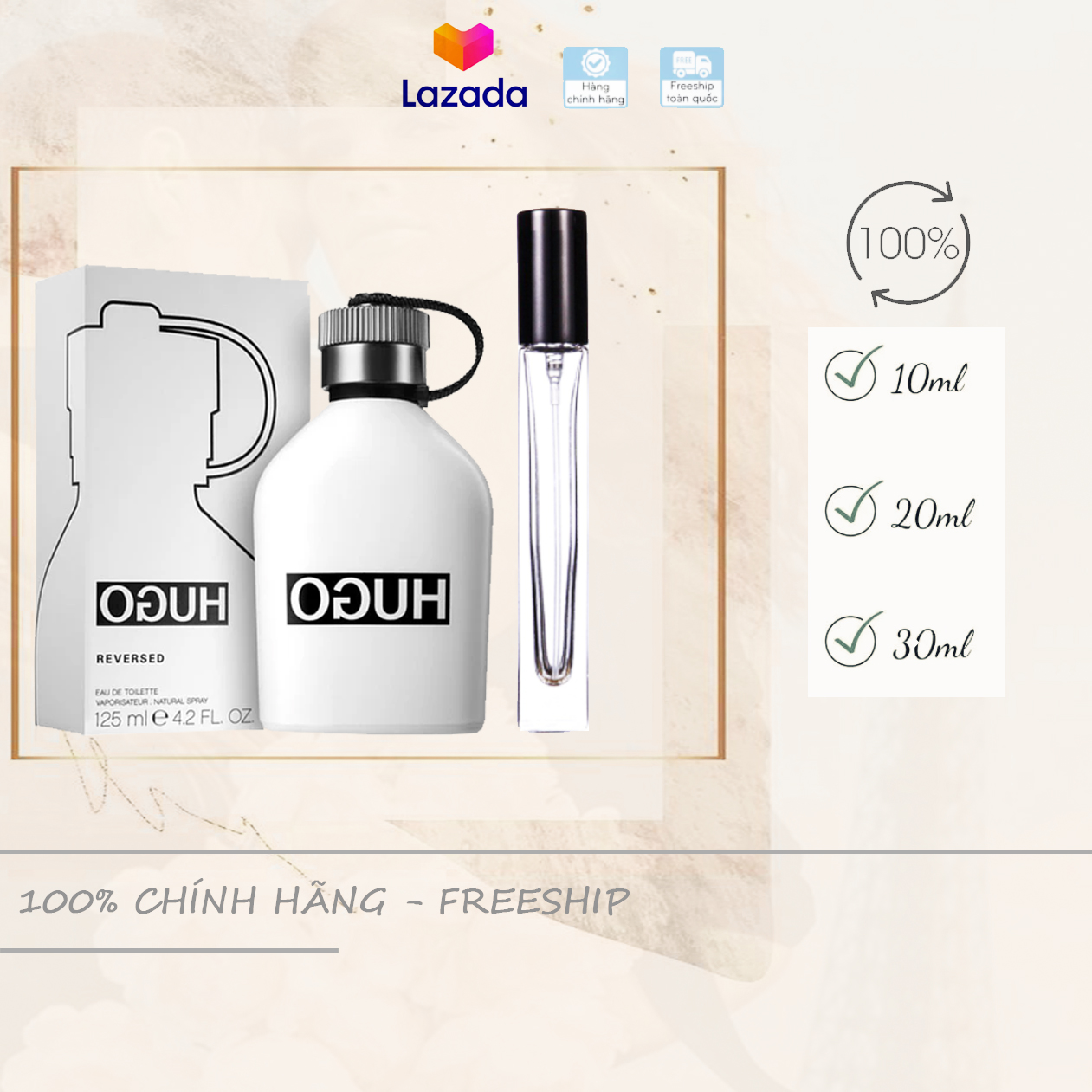 [Chiết 10-20-30ml] Hugo Boss Hugo Reversed
