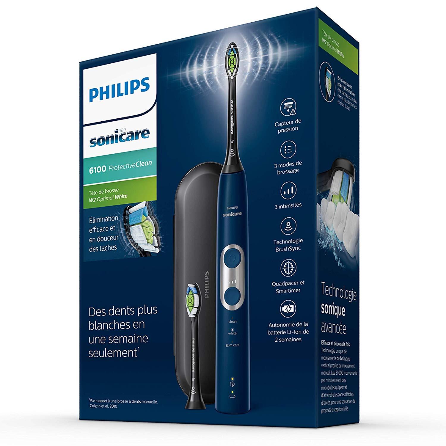 [HCM]Bàn chải đánh răng điện Philips Sonicare ProtectiveClean 6100