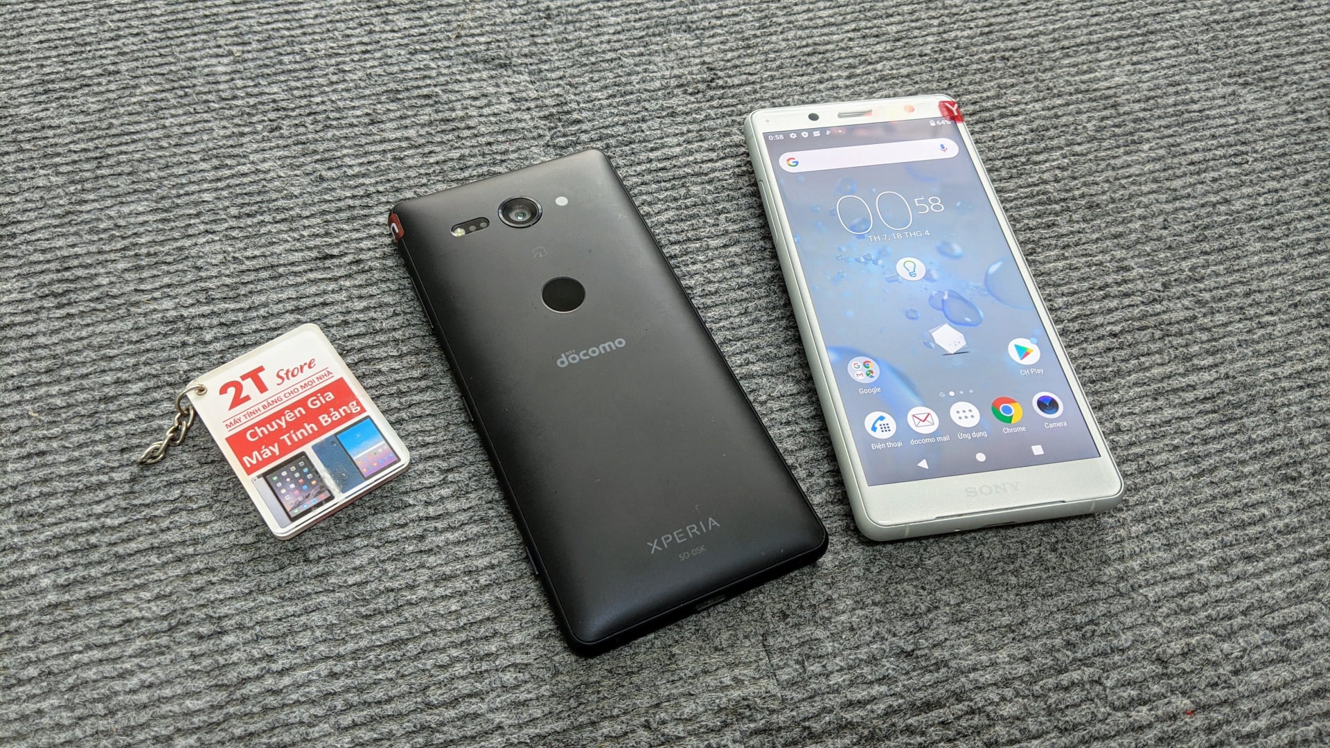Điện thoại Sony XZ2 Compact nhỏ gọn chip Snap 845