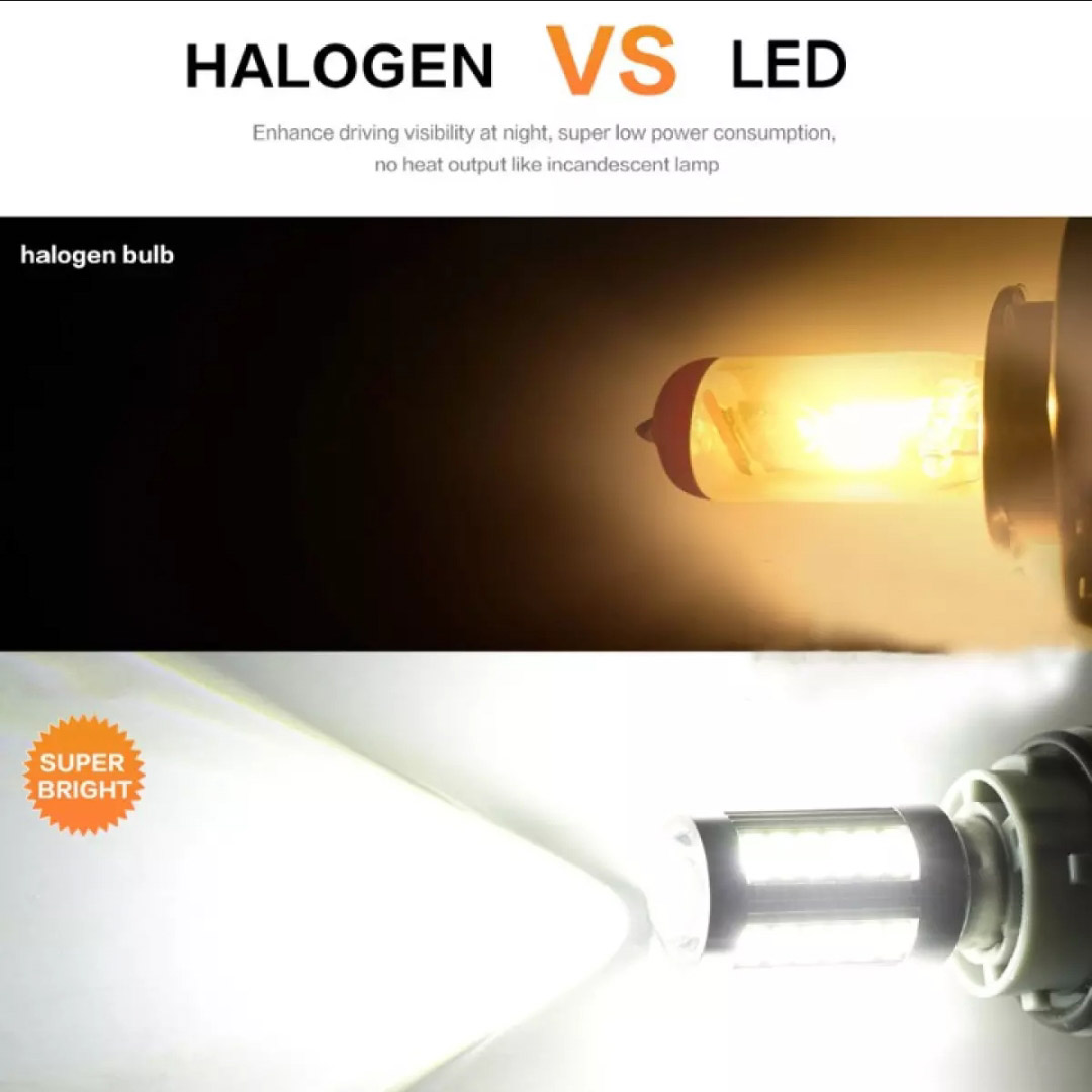[giá 1 cái] Bóng led hậu bóp phanh nháy 6 mặt 33 tim