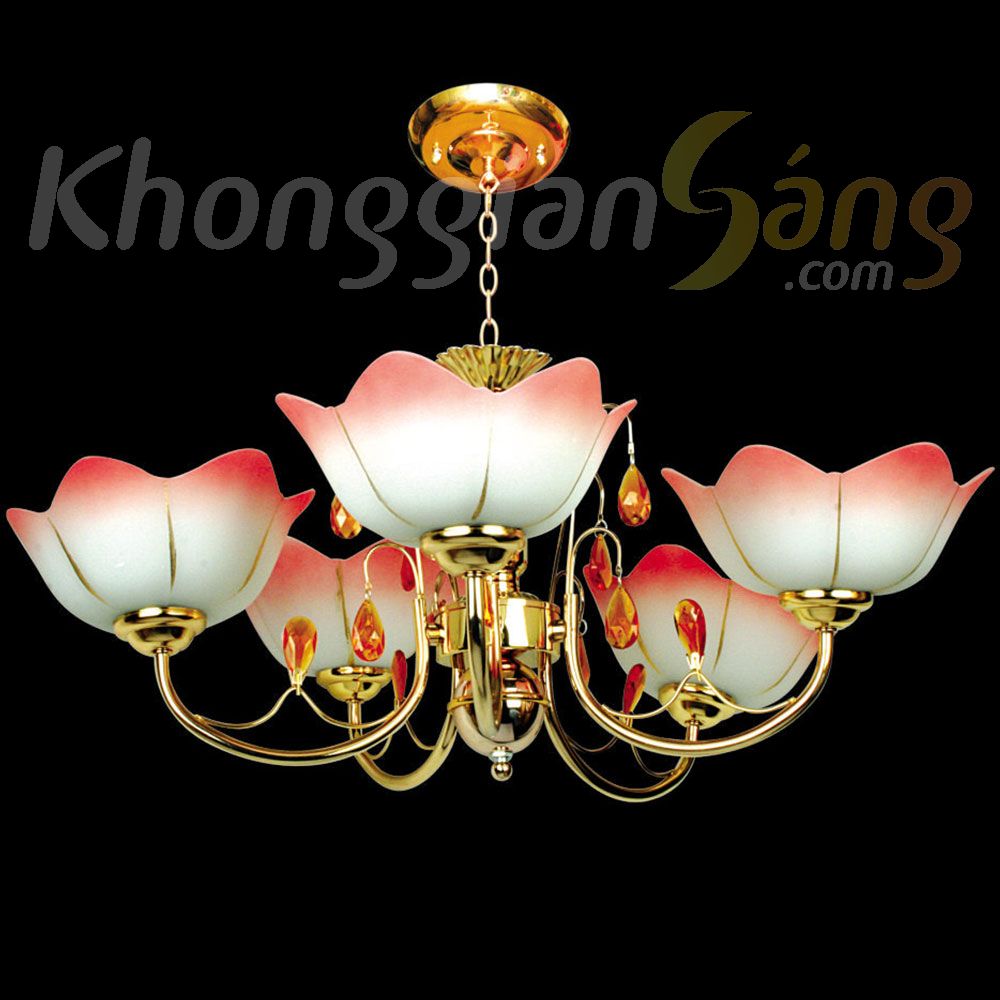 ĐÈN CHÙM CỔ ĐIỂN (PHI 500mm x H500mm) KGC-6210/5S