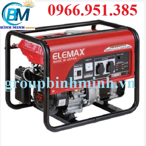 Máy phát điện chạy xăng elemax sh3200ex 2.2kva