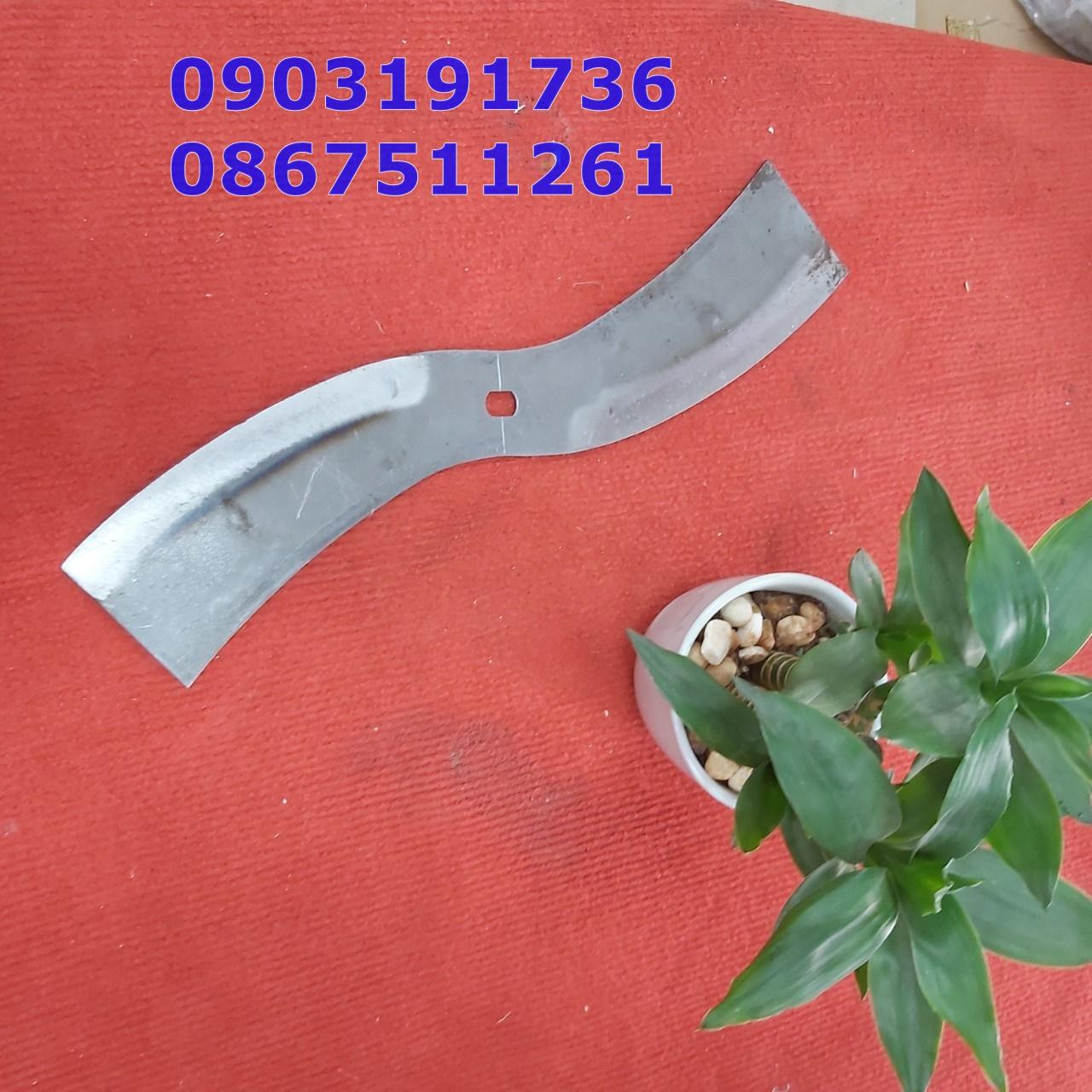 Lưỡi dao lắp cho máy băm chuối, băm cỏ 1.5kw