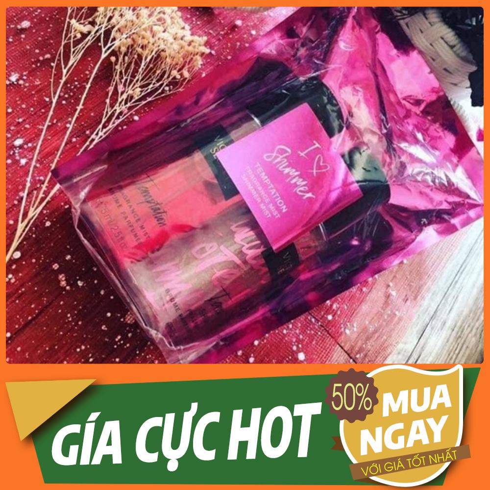 Nước Hoa Nữ Xịt Thơm Toàn Thân Victoria, Victoria's.Secret Body Mist Hương Thơm Lôi Cuốn Combo 2 Chai
