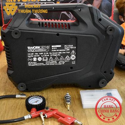 Máy Bơm Hơi 1100W Workzone PAP110