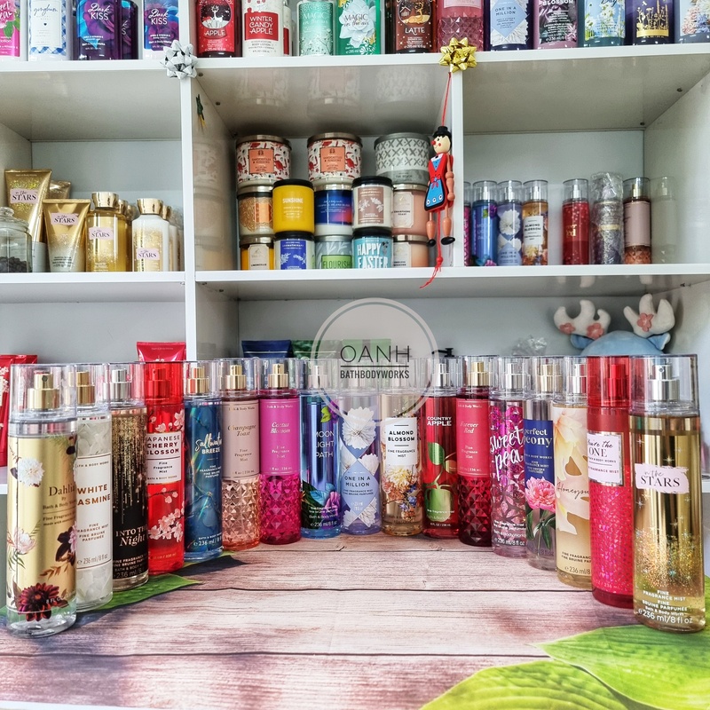 [Đủ mùi] Xịt thơm body mist Bath & Body Works (Auth)