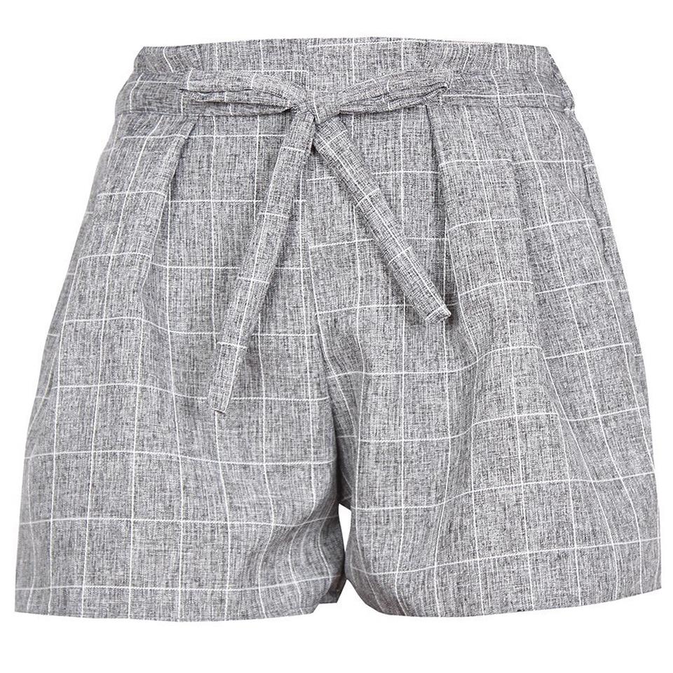 Quần Short Nữ kẻ Caro Nhiều Màu