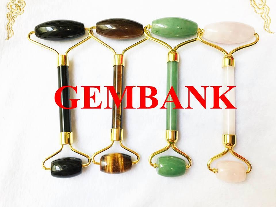 Cây Lăn Massage Đá Opal Mắt Hổ Tự Nhiên
