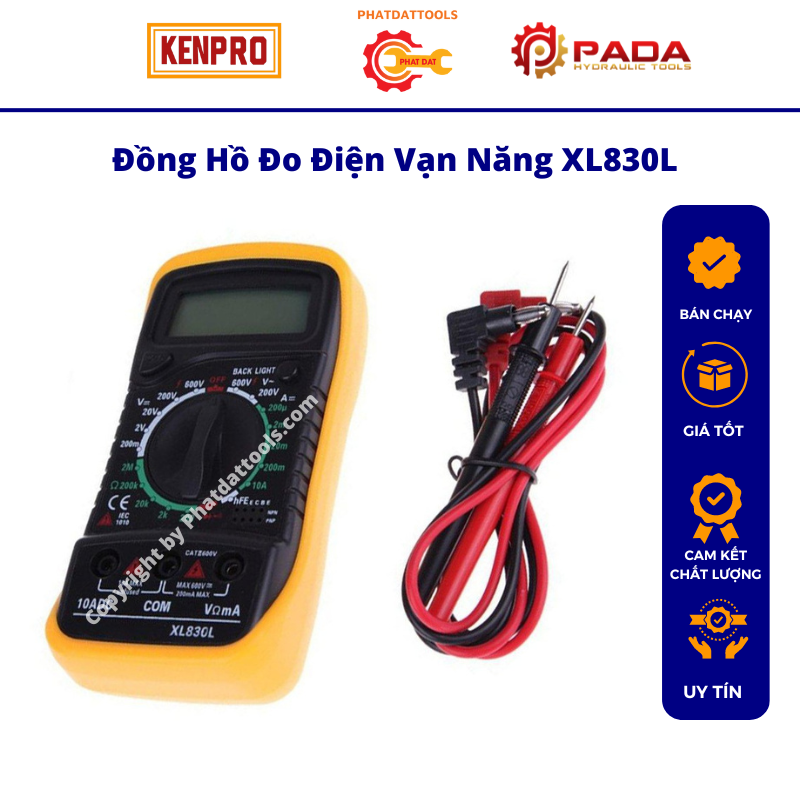 Xl430 L multimeter power meter