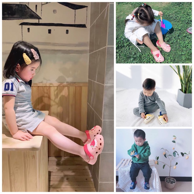 Dép sục cho bé Size 13,5-20,5cm