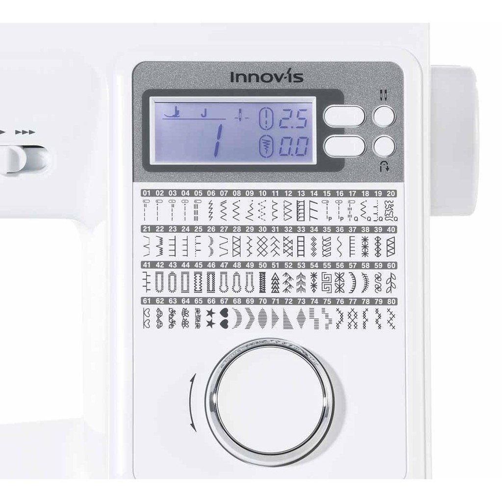 [HCM][TẶNG KÈM BỘ 11 CHÂN VỊT VÀ LỐC CHỈ NHIỀU MÀU] MÁY MAY BROTHER A80 CHÍNH HÃNG MỚI 100%