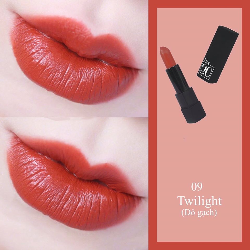 Son lì mềm The 20 Velvet Matte Lipstick