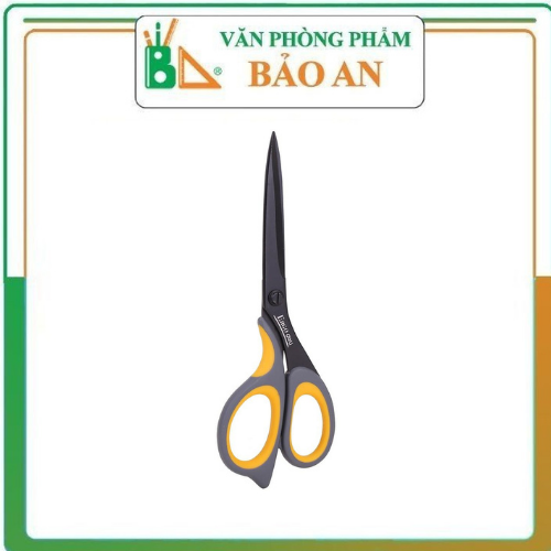 Kéo văn phòng 210mm deli - xám vàng - 1 chiếc - e77757