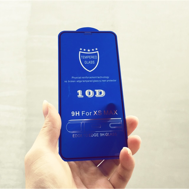 Kính cường lực Iphone XS Max Full màn hình